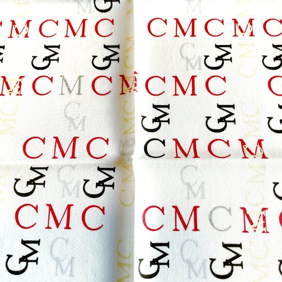 Authentic Modern Creation München MCM Logo Scarf - Picture 8 of 9